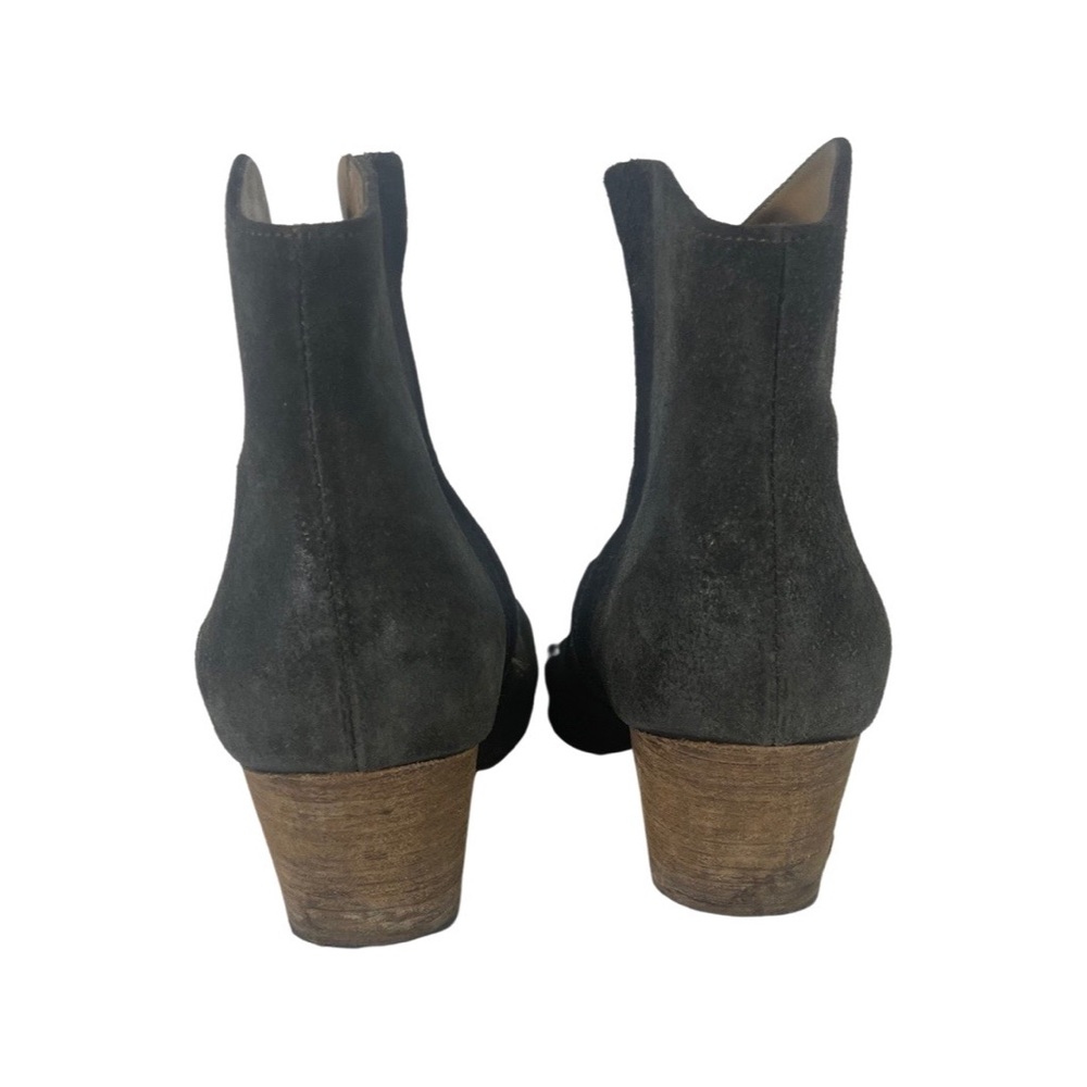 Isabel Marant suede leather ankle boots damaged size 38 - Picture 4 of 8